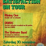 flyer welcome to satisfaction on tour